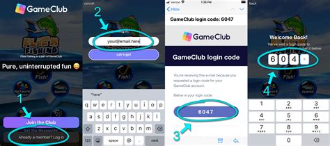 gameclub account.